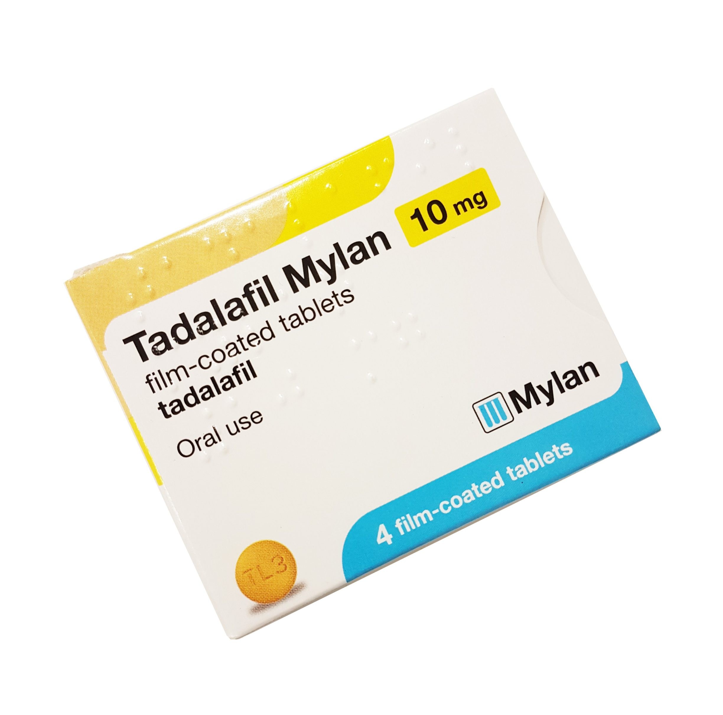 Tadalafil 10mg Tablets (4 Tablets)