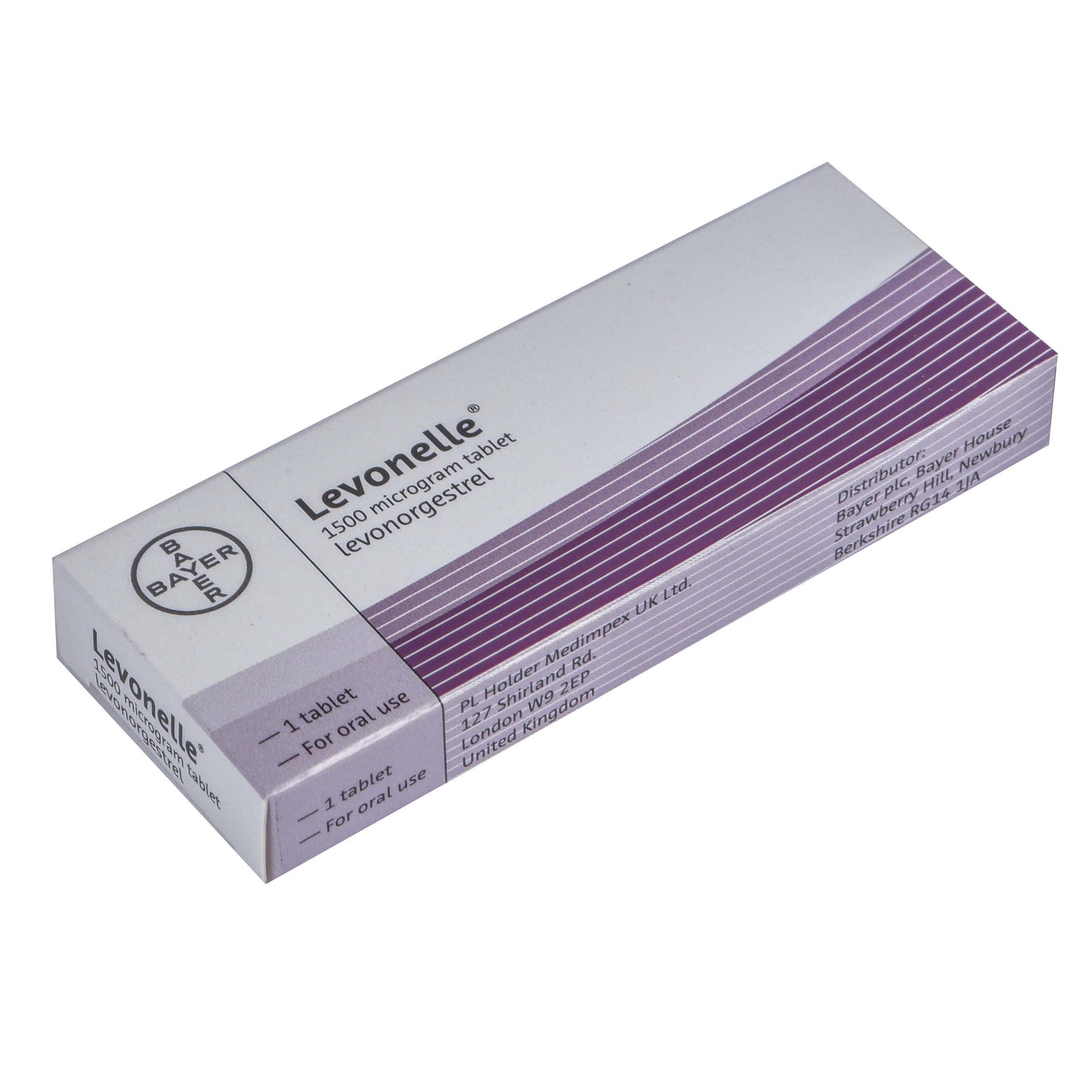 Levonelle (3-Day Pill) - 1 Tablet (single dose treatment)