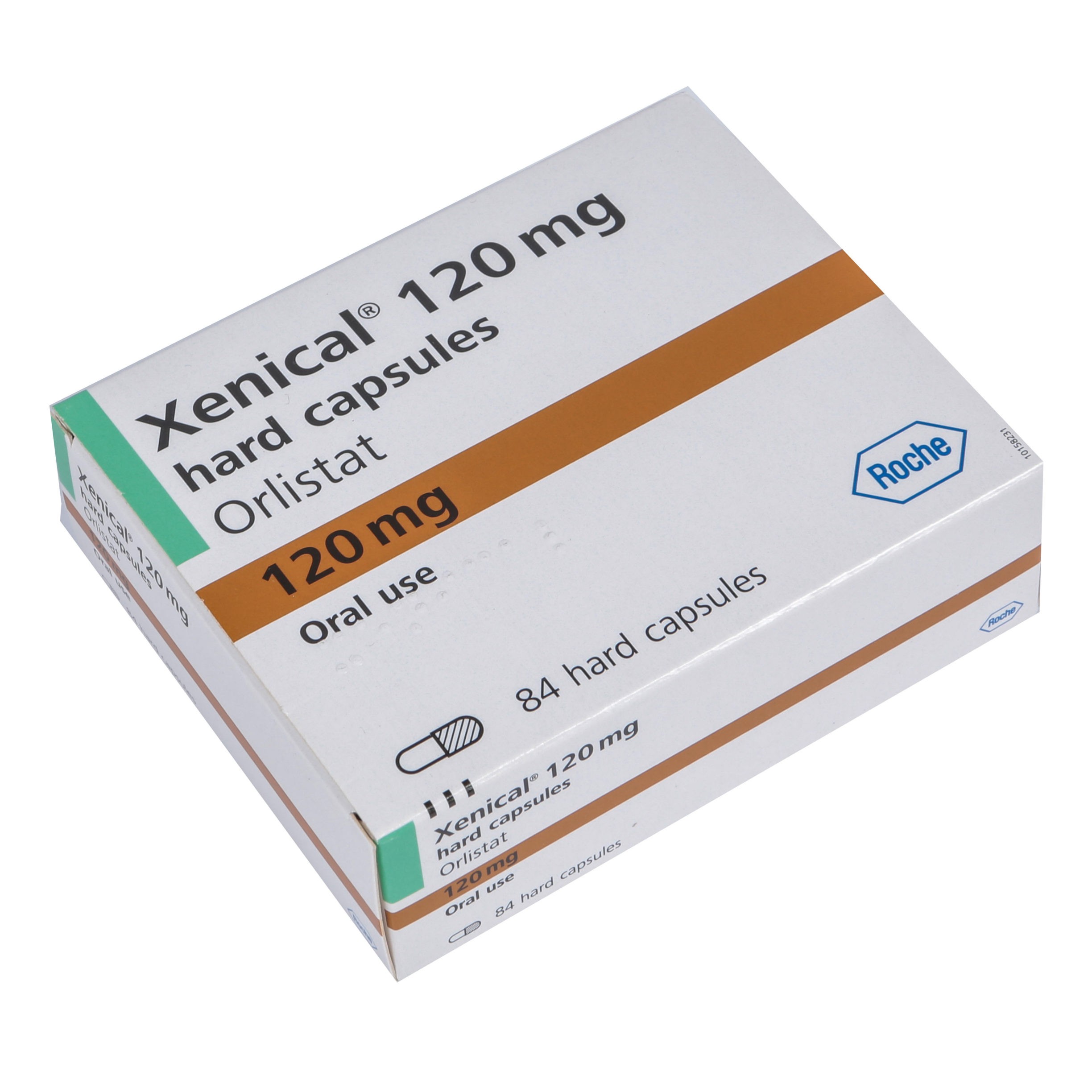 Xenical 120mg Capsules (84 Capsules)