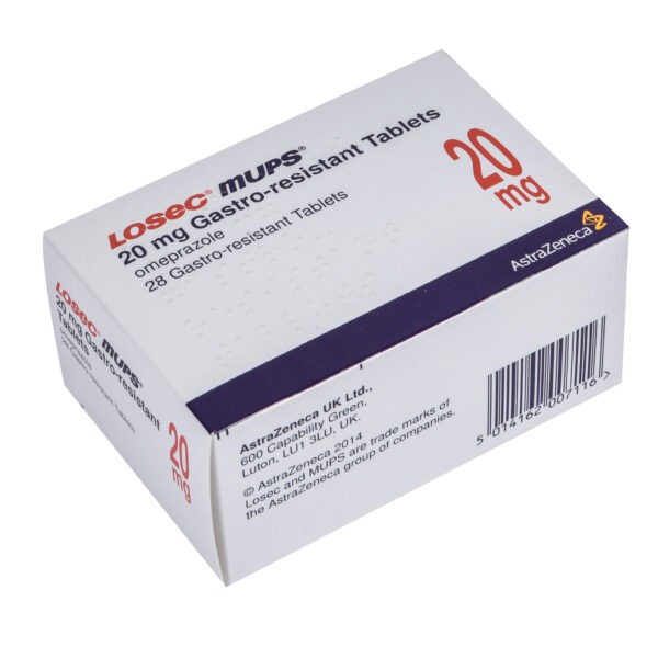 Losec-Mups 20mg Omeprazole available at Post My Meds