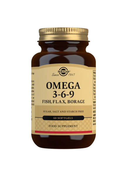 Solgar Omega 3-6-9 Softgels – Pack of 60