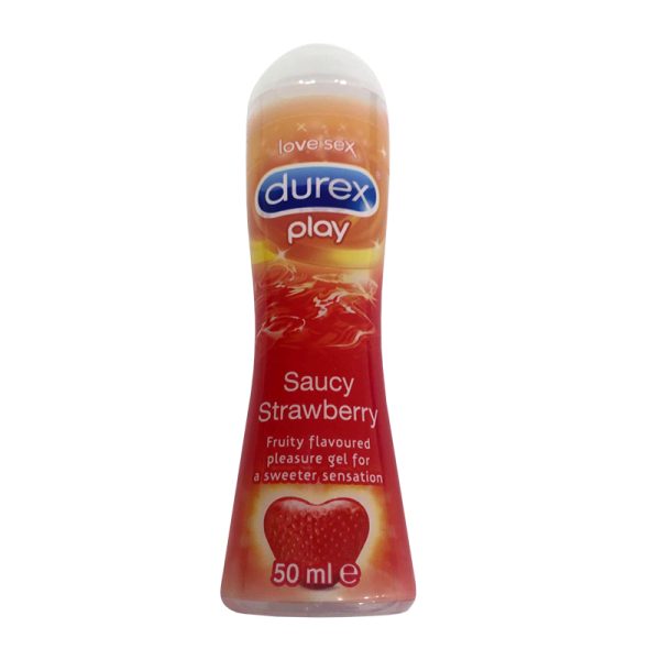 Durex Play Saucy Strawberry Flavour Pleasure Gel