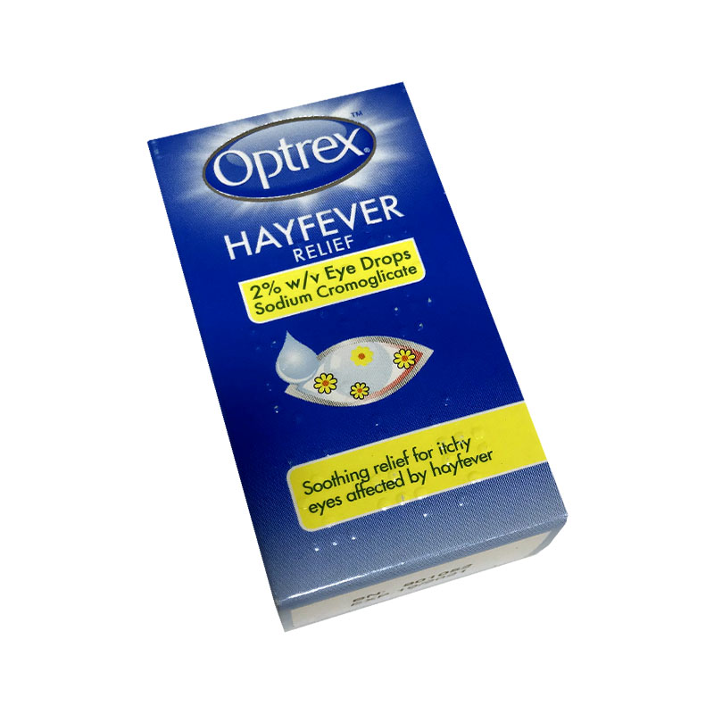 Optrex Hay fever Relief Eye Drops (10ml) PostMyMeds