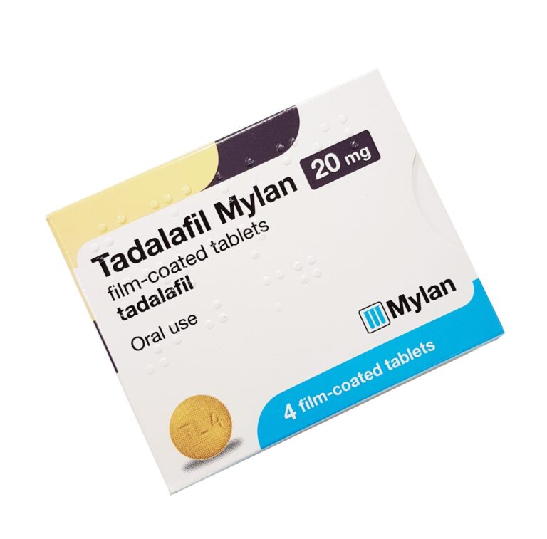 Tadalafil 20mg Tablets (28 Tablets)