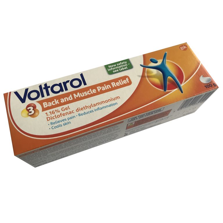 voltarol back and muscle pain relief 100g
